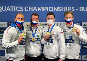 Россия победила в медальном зачете чемпионата Европы по водным видам спорта