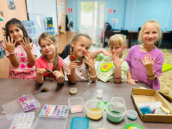 Детский клуб «Забота» приглашает на занятия по бисероплетению